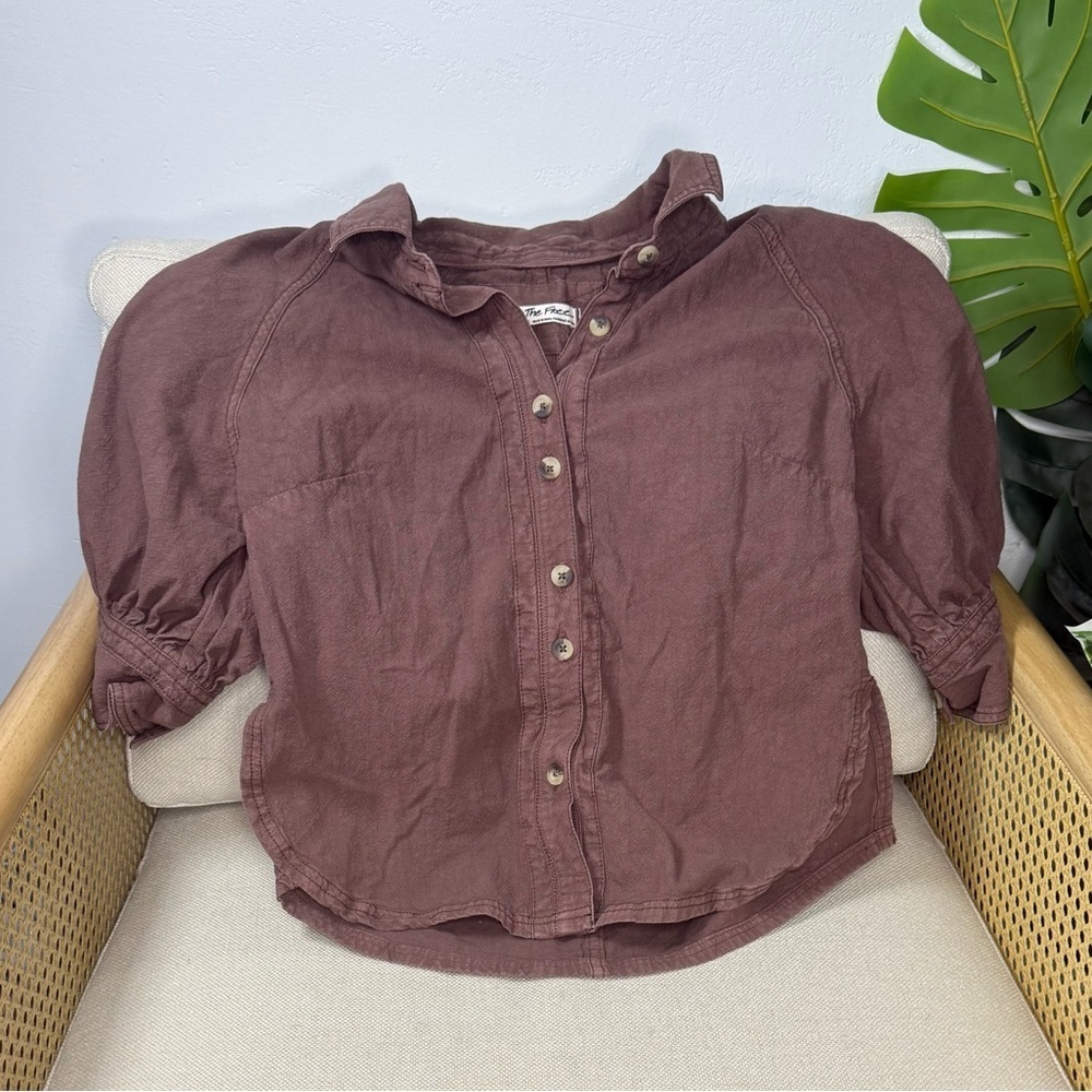 We The Free Ellie Button Down Size XS